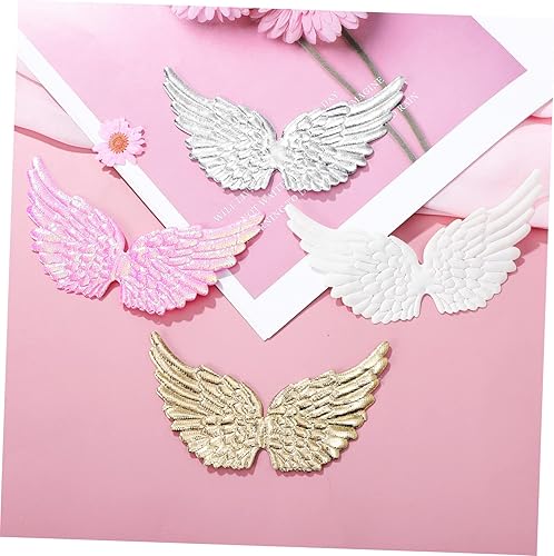 Miniatura 9 de OKUMEYR 24 piezas de accesorios de vestir alas para manualidades, decoración de alas, alas de fiesta, decoración de Navidad, accesorios de