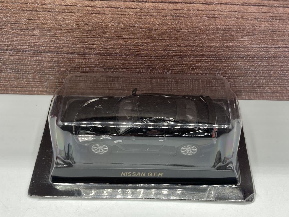 Amazon | 京商 1/64 日産 NISSAN GT-R R35 ブラック 黒ミニカー