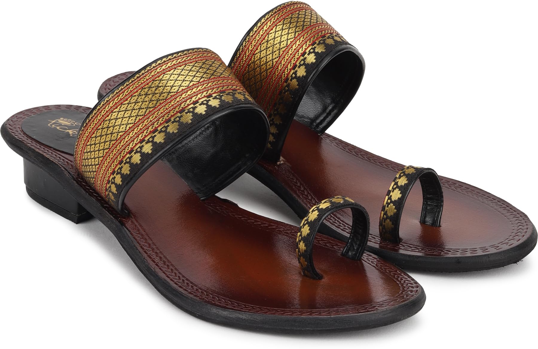 Picktoes Printed One Toe Block Heels (B0CBZ7LQP9) Amazon Price History, Amazon Price Tracker