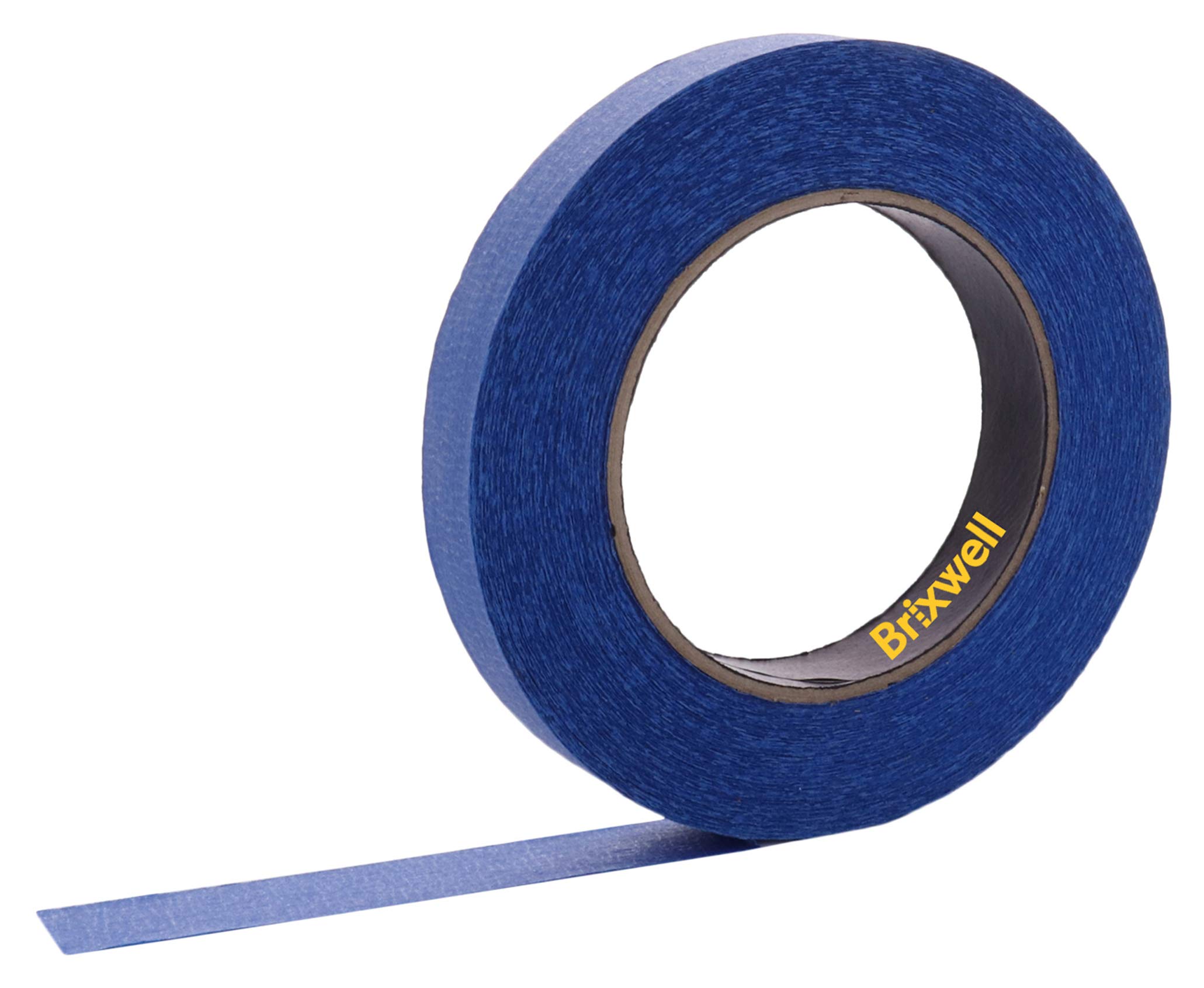 BRIXWELL Pro Blue Painters Masking Tape 3/4 Inch x 60 Yard Made in The USA