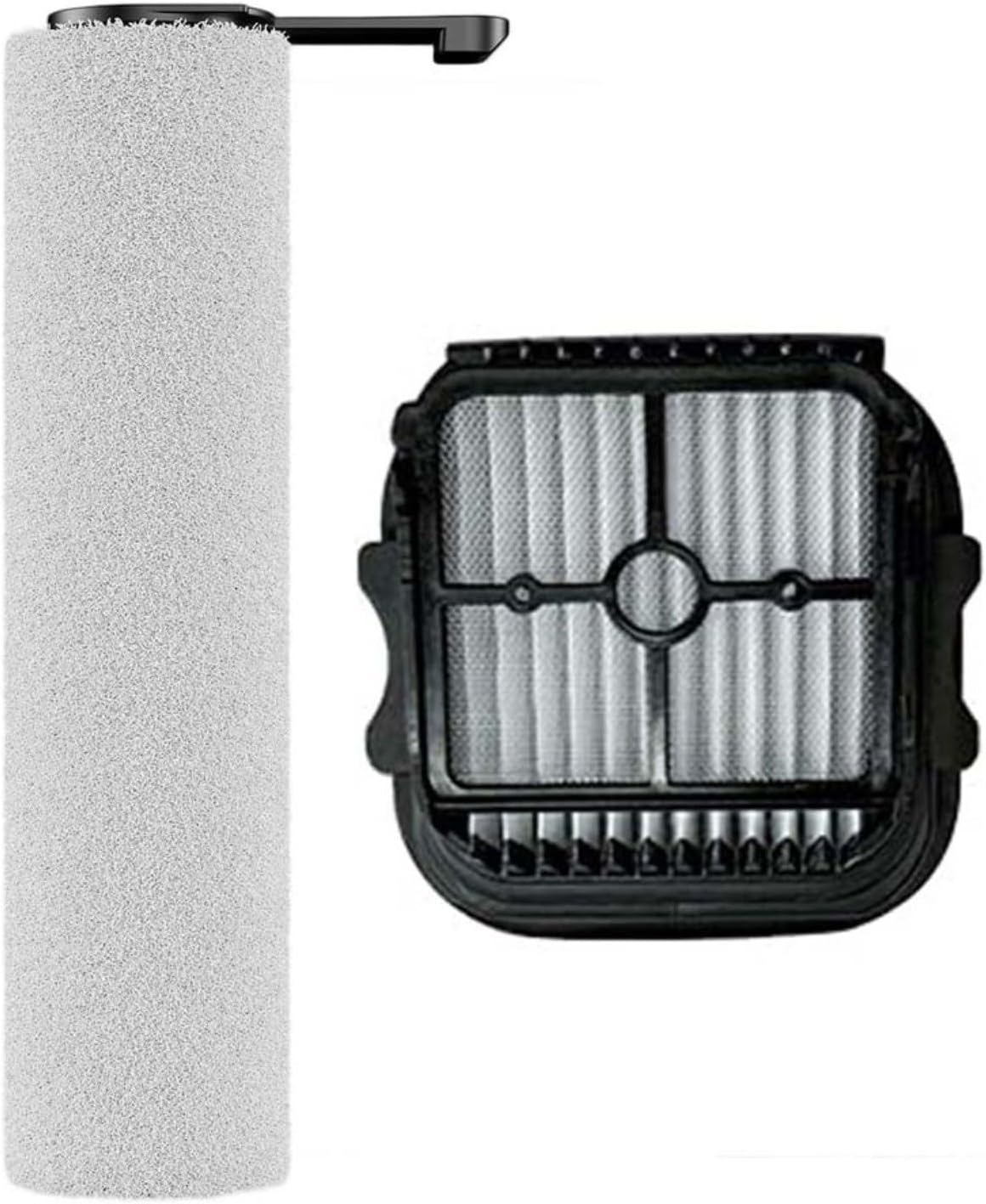 Replacement Roller Brush, and Filter, for JONR ED12 Pro Max, Cordless Wet Dry Vacuum Cleaner, for Hardwood, Marble Floors