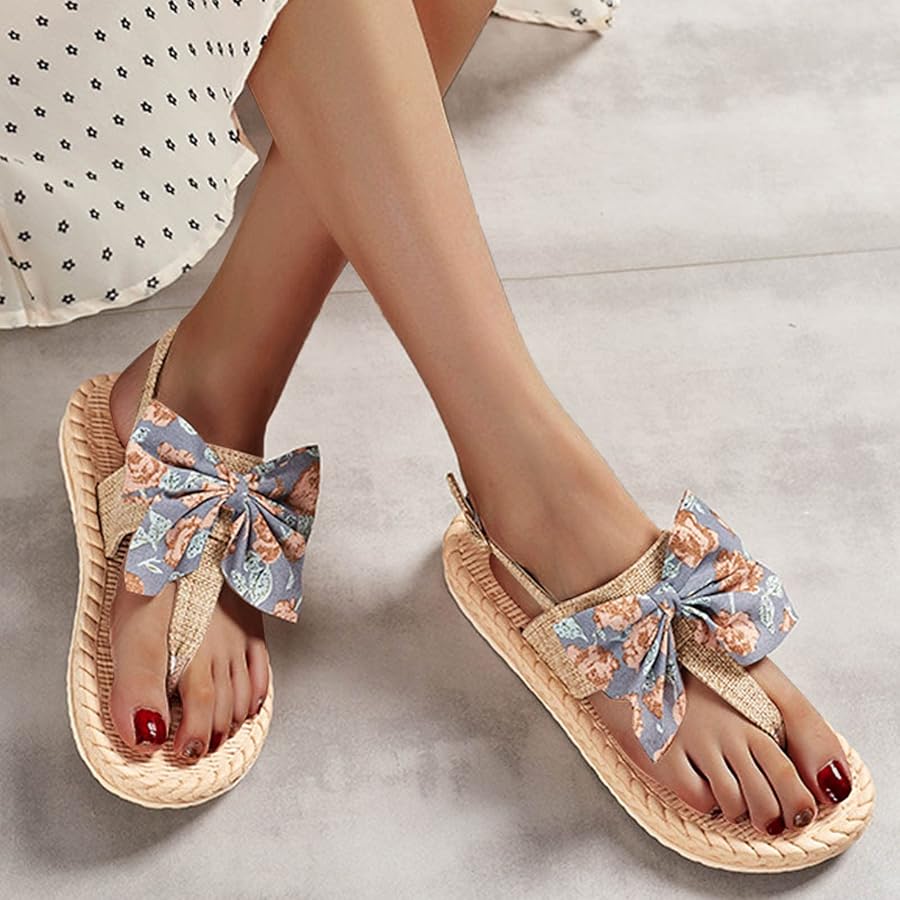 Orthopedic Flat Shoes Ladies Open Toe Arch Support Sandals Summer Non-Slip  Flip Flops Wider Fit Walking Slippers Breathable Platform Slipper ...