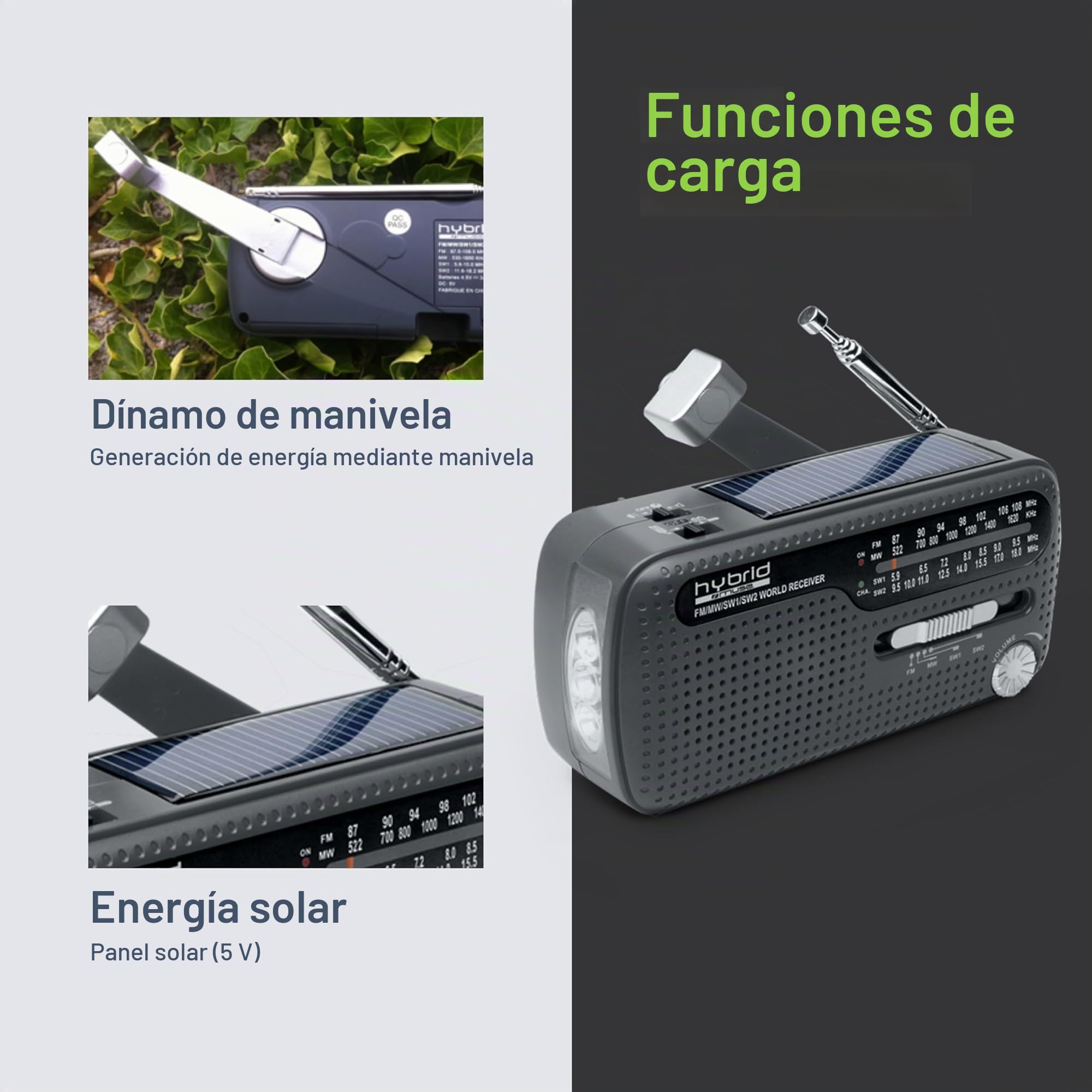 Muse MH-07DS estéreo portátil