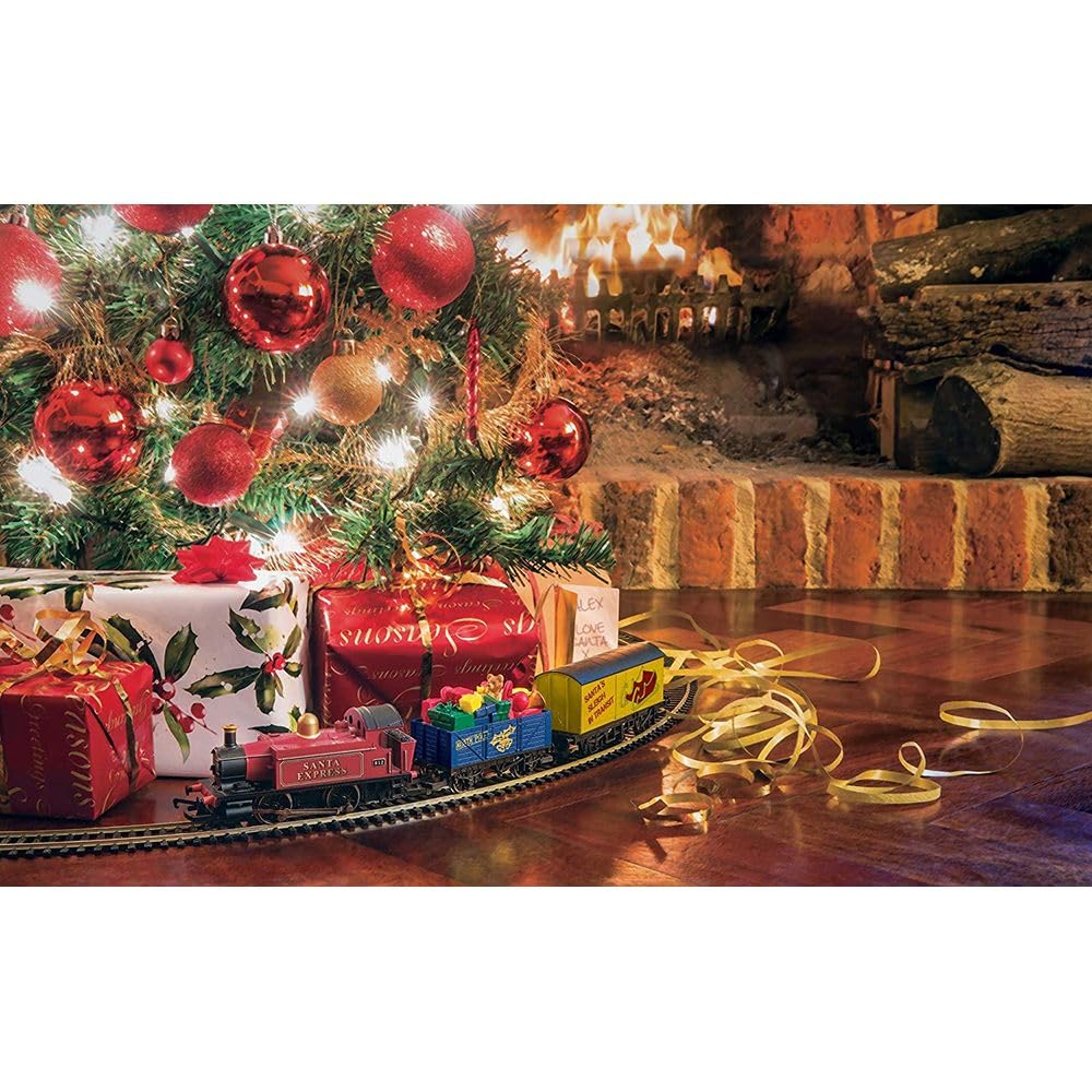 MY VILLAGE Weihnachtszug Set Lima Santa Express Europa mit Motor 43,2x33x10,2