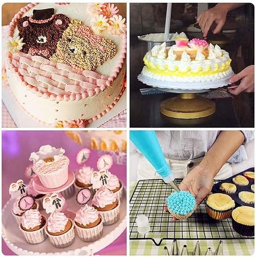 Miniatura 7 de Acoplador de las extremidades de la decoración de la torta y de las extremidades de la tubería del glaseado con las instrucciones de las