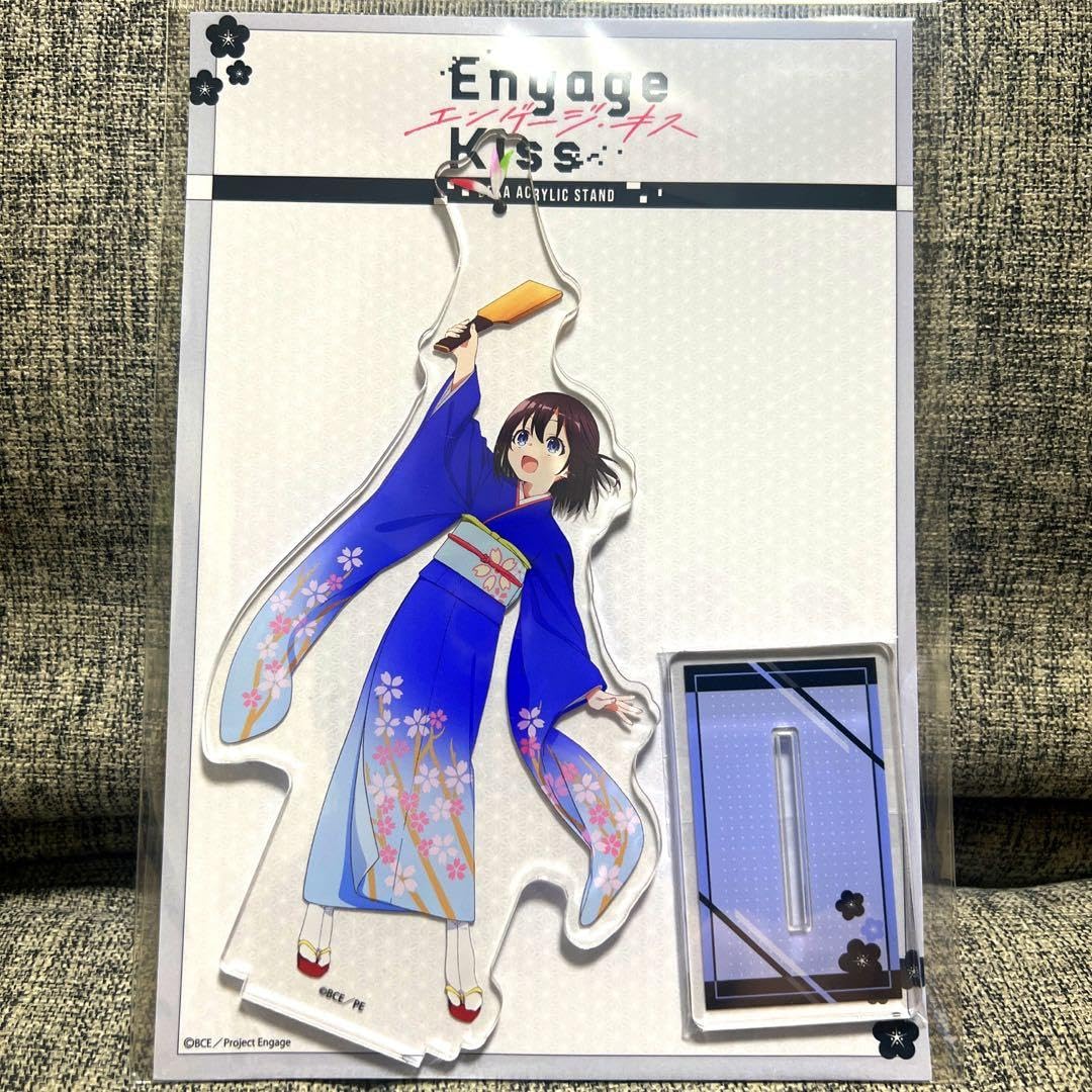 Amazon.co.jp: engage Kiss 緒方カンナ 晴着ver デカ アクリルスタンド 