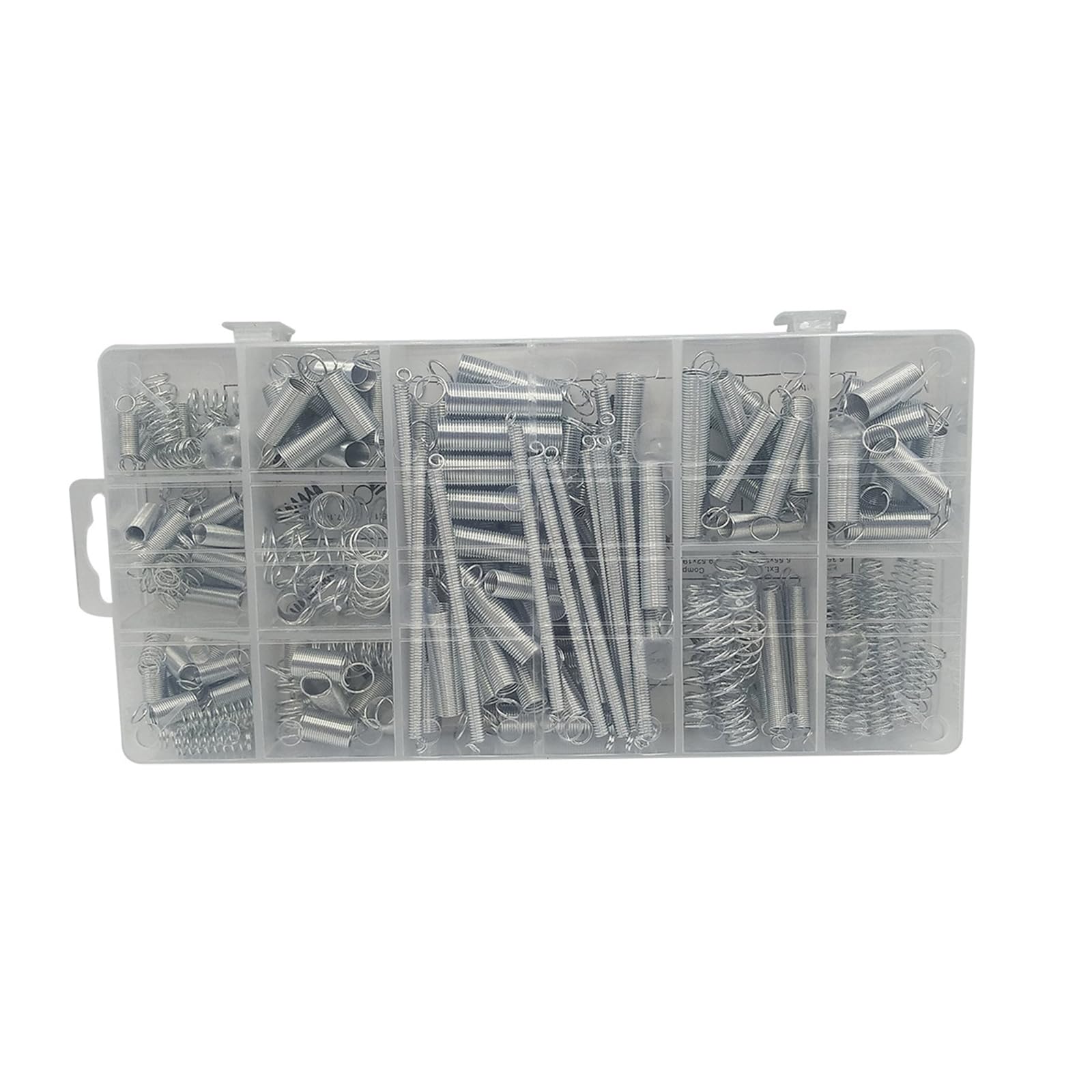 Set 200 Molle Assortite Yato In Acciaio Zincato - Piccole Molle A Bobina (YT-06875)
