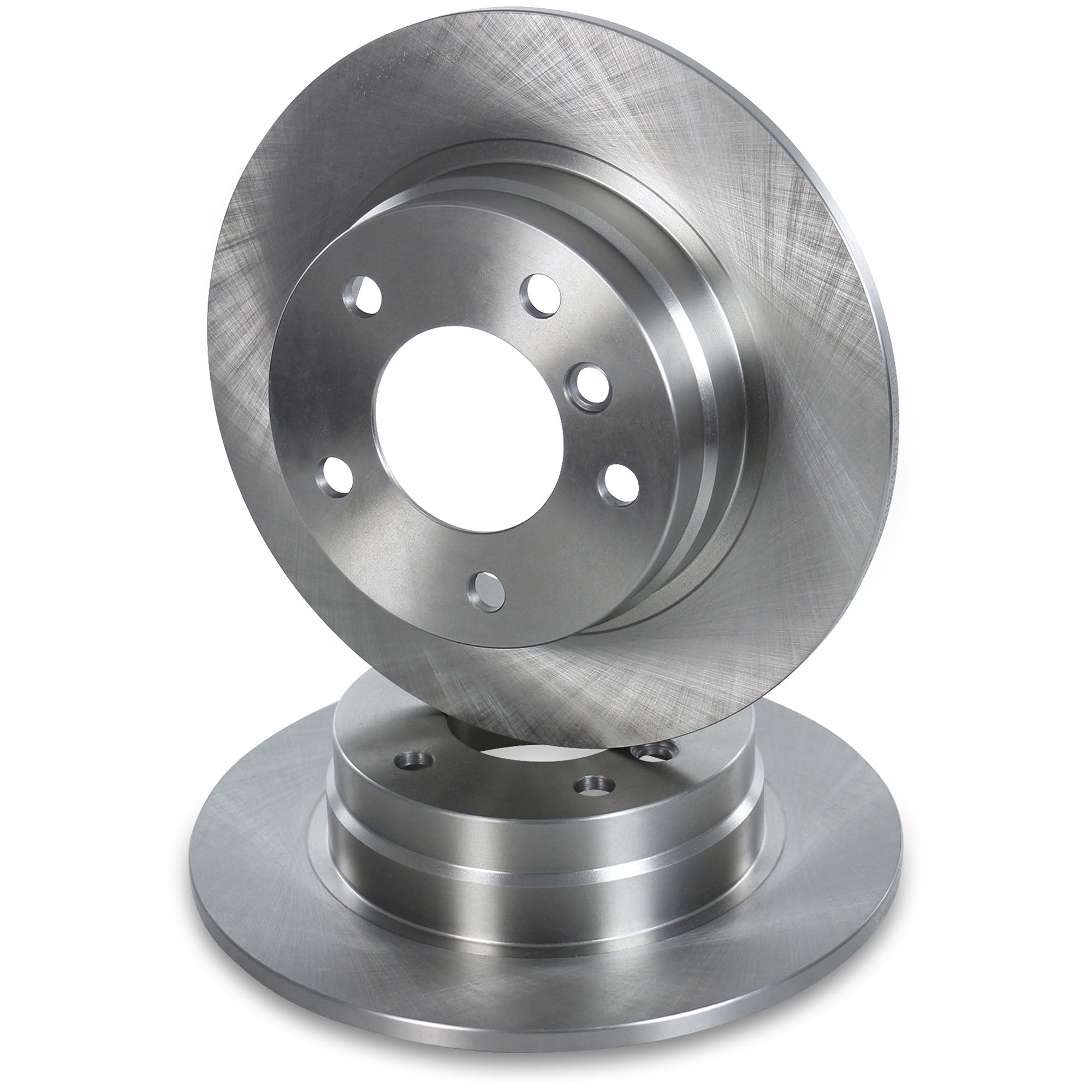 BESTPRICE Set freni incl dischi freno anteriori Ø 286mm ventilati + posteriori Ø 280mm pieni + pastiglie freno anteriori e posteriori, compatibili con BMW 3 (E36)