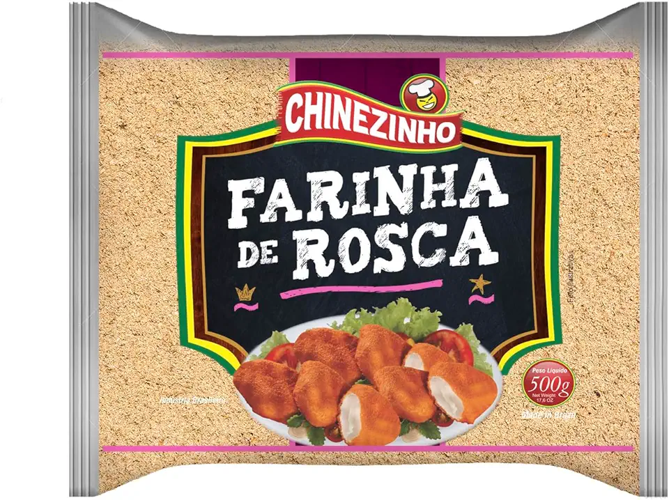 Chinezinho, Farinha de Rosca, 500 Gramas