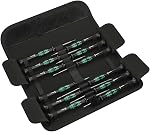 Wera 05073675001 Ensemble Kraftform Micro-Set/12 Sb 1 pour applications électroniques, 12 pièces