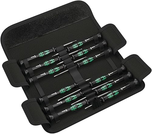 Wera 73675 Kraftform Micro Precision Screwdriver Set, 12 Pieces - 1