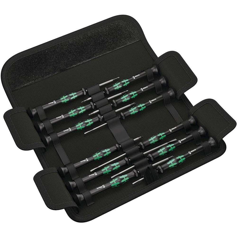 Wera 05073675001 Kraftform Micro-Set/12 Sb 1 Screwdriver Set