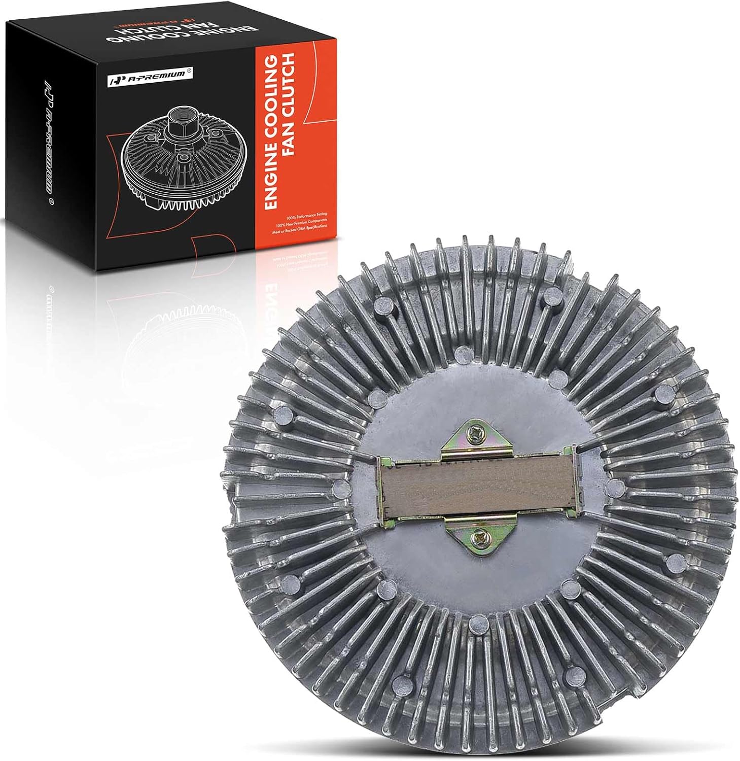 A-Premium Engine Cooling Fan Clutch Compatible with BMW 745i 745Li 2002-2005, 760i 2004-2006, 760Li 2003-2008, X5 & Land Rover Range Rover, 4.4L 4.6L 6.0L, Replace# 17417505109, 326-58220