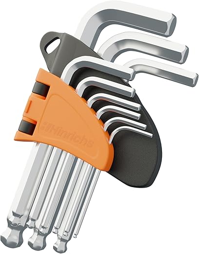 Hinrichs Set Chiavi a Brugola metriche 9 pz. - Set Chiavi Esagonali...