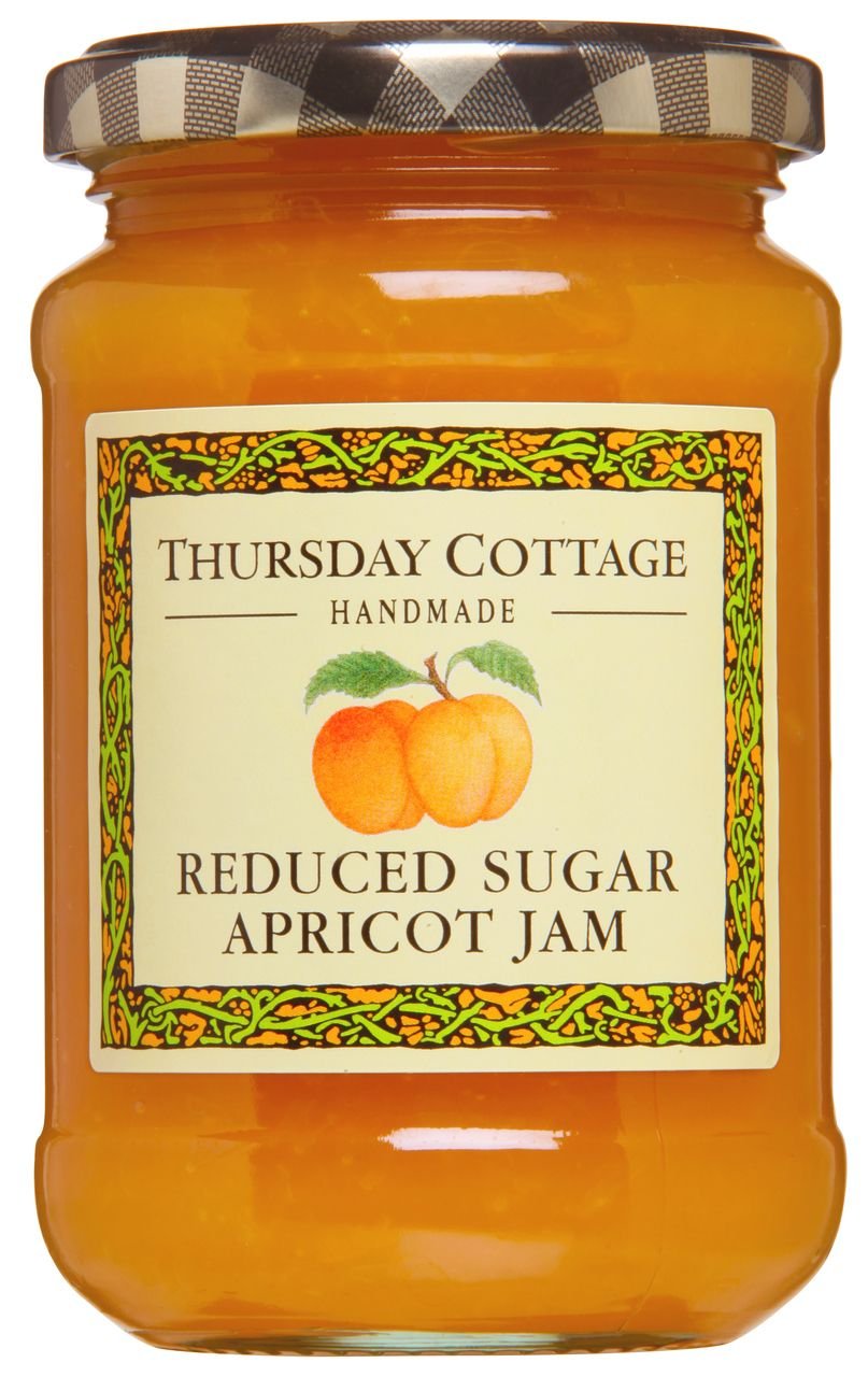 Thursday Cottage - Reduced Sugar Apricot Jam - 315g