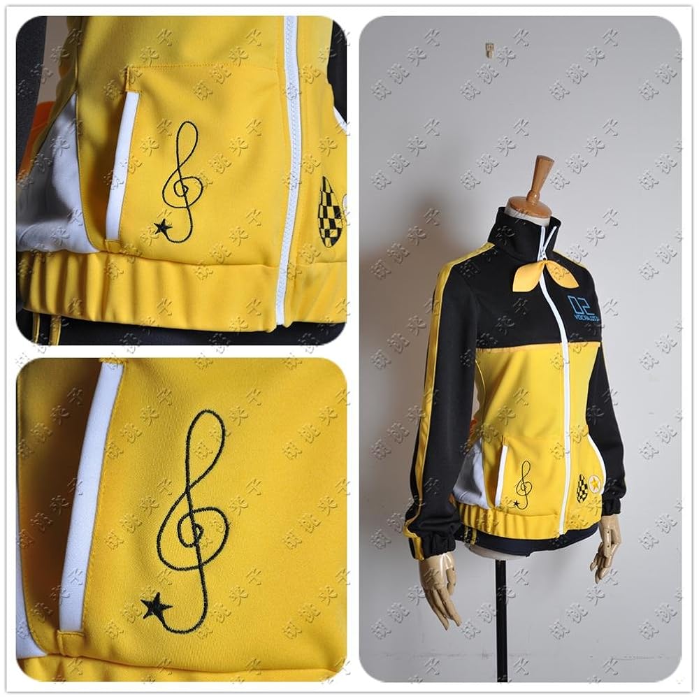 スタイリッシュエナジー リン（Mサイズ）コスプレ衣装 Amazon.co.jp: コスプレ衣装☆VOCALOID☆ Project DIVA-f