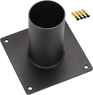 fqpvo Straight Arm Wall Mount Bracket for Slip Fit Lights (2 1/8inch), Slip Fitter Tenon Adaptor