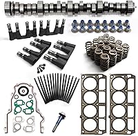 E1841P Sloppy Stage 3 Camshaft Kit for LS1 LS2 LS6 4.8L 5.3L 5.7L 6.0L V8 - .595" Lift, Pushrods, Lifters, Gaskets Included