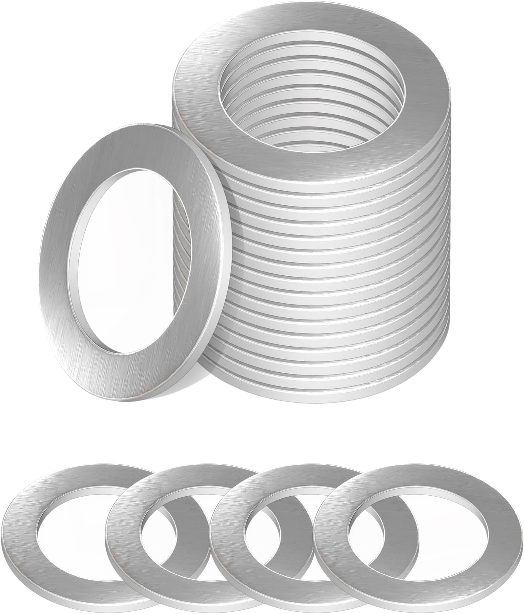 20 Pack Of M14 Aluminum Oil Drain Plug Crush Washers / Seal Rings - VOTEX Brand