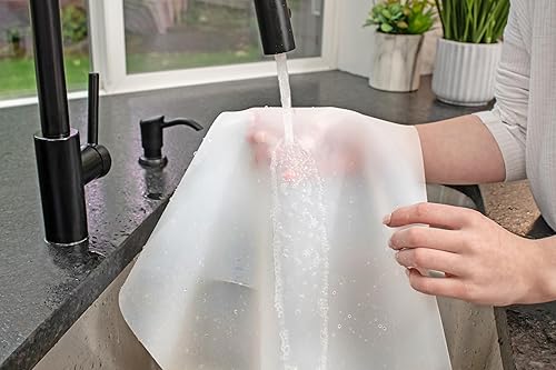 Miniatura 34 de Gasaré, juego de 2, extra grandes, gruesas, alfombrillas de silicona para encimera de cocina, resistentes al calor, protectores de encimera