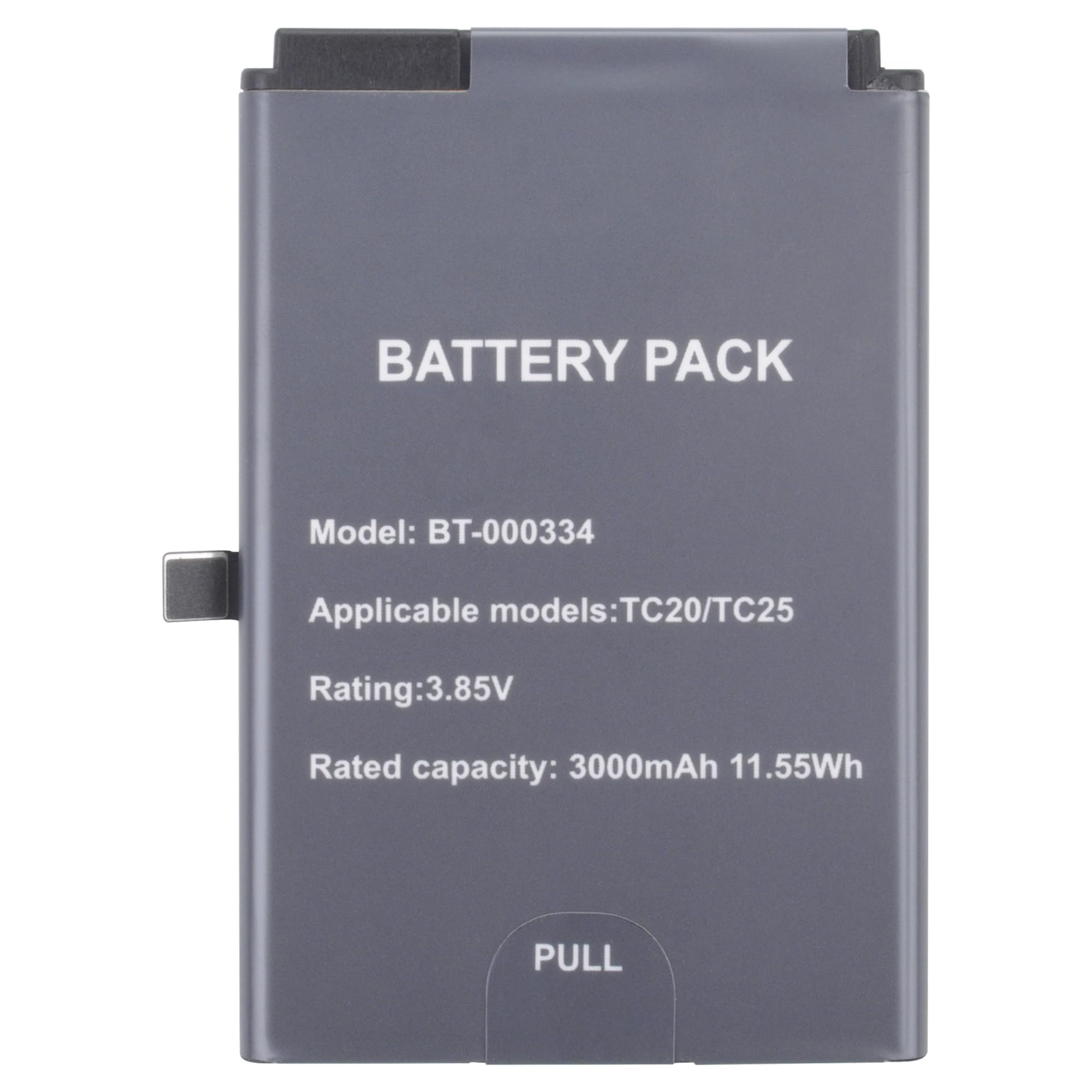 BT-000334 Battery for Zebra TC20 TC25 BT-000334 BT-000334-01 Barcode Scanner Industrial Mobile Data Terminal Battery Replacement 3.85V 2900MAH/11.17WH