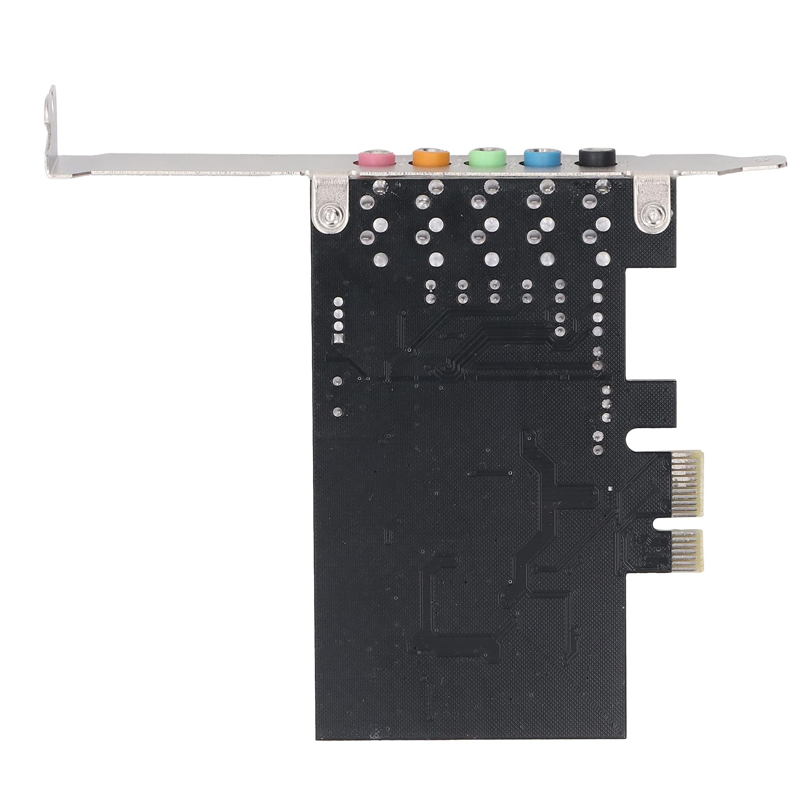 VBESTLIFE Scheda Audio PCIe, 5.1 Scheda Audio Interna con Staffa a Basso Profilo, Audio Surround Stereo 3D per PC Desktop
