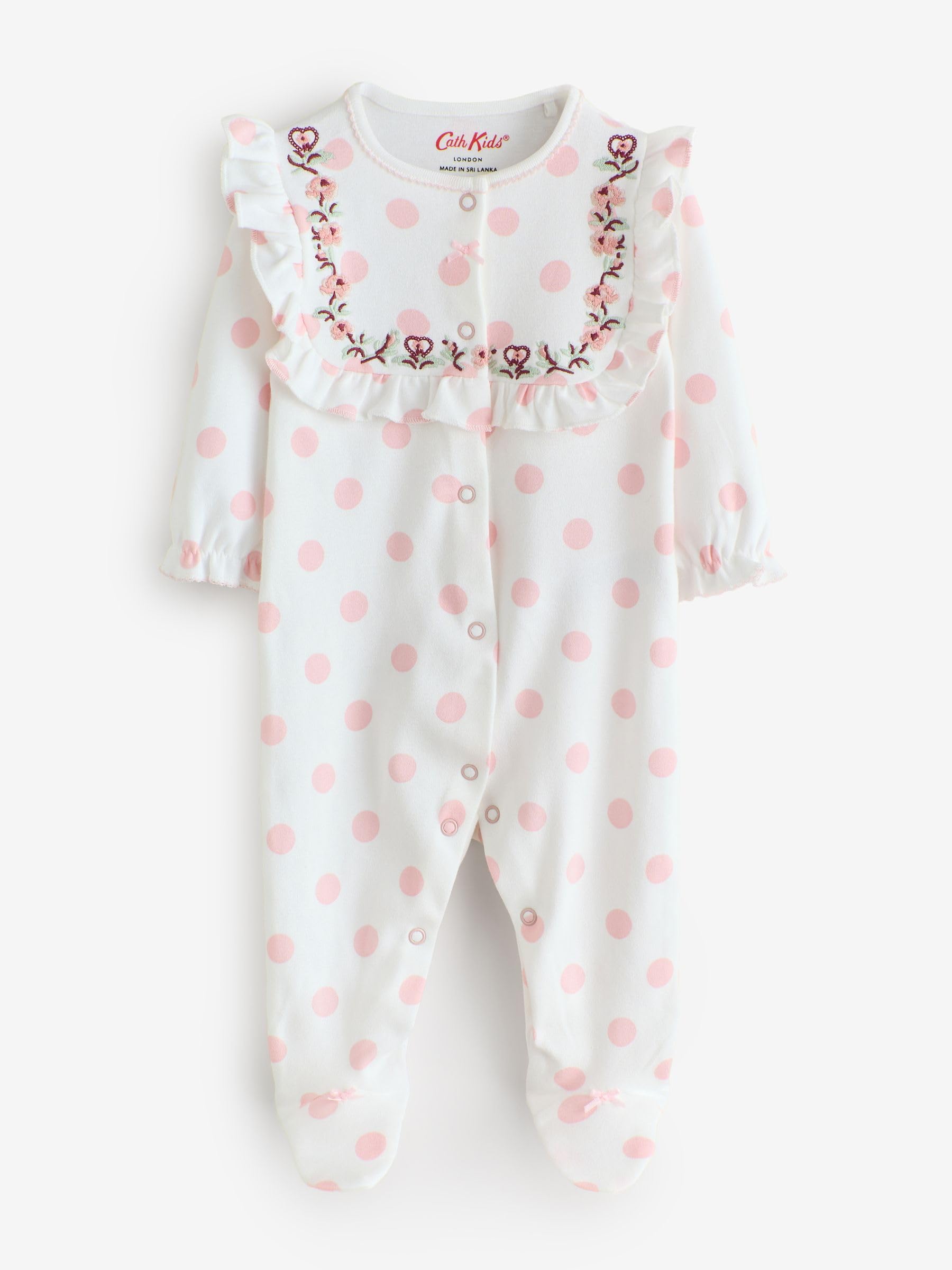 NEXT Bebés niña Pack de 3 Pijamas Tipo Pelele de bebé de Cath Kidston