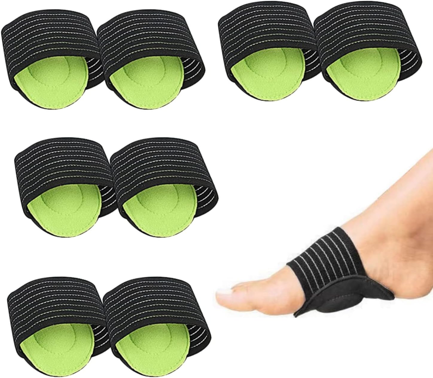 Arch Support,4 Pair Extra Thick Cushioning Compression Arch Support