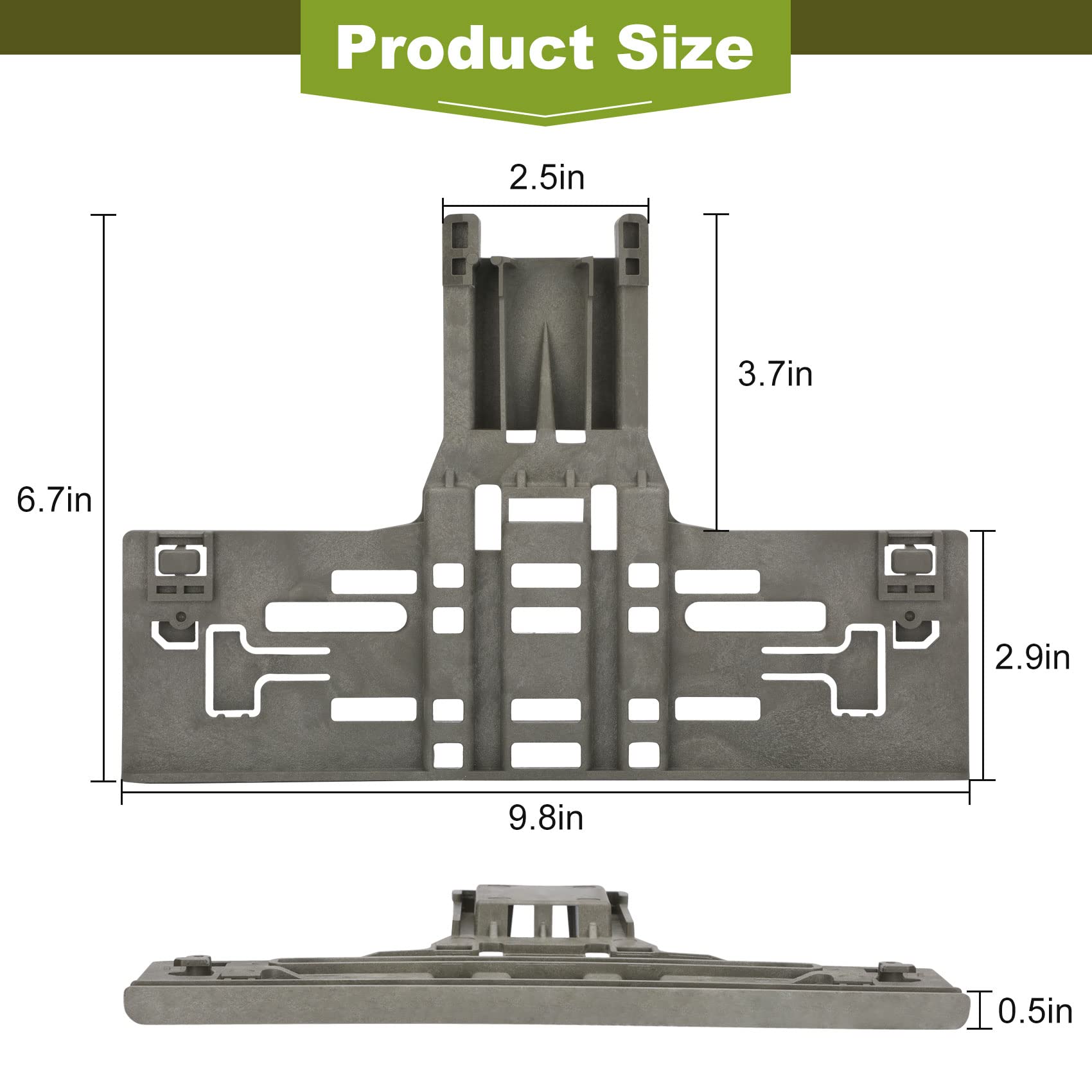 Kenmore Dishwasher Top Rack Parts Gashwer Upgraded W10546503 Upper