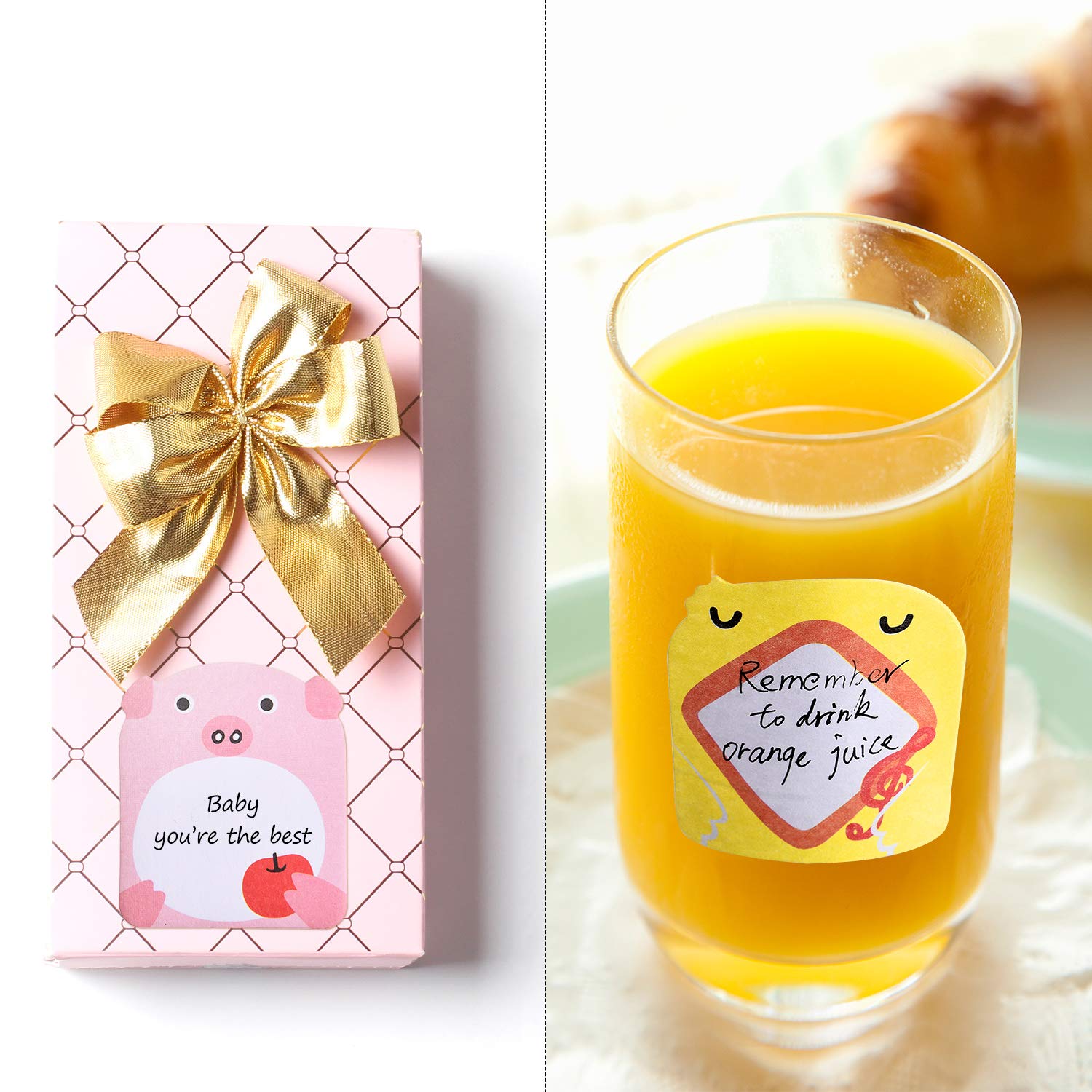 320 Pieces Animals Sticky Notes Self Sticky Cute Cartoon Shaped Notes for Office Students Roommates Home Gifts Bookmarks and Index Tab Supplies - Image 4