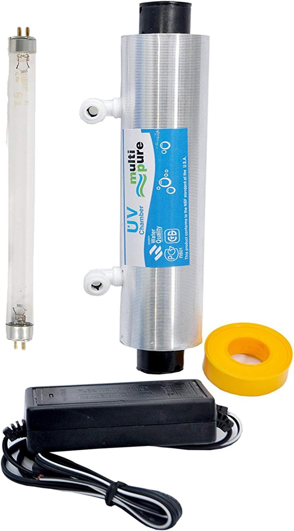 Shapure Plastic U.V. Barrel Set for Kent and All Kind of RO/UV Water Purifier