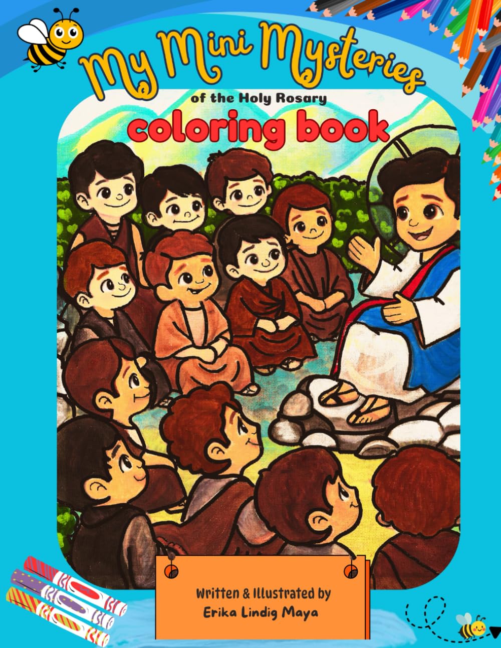 COLORING BOOK: MY MINI MYSTERIES OF THE HOLY ROSARY