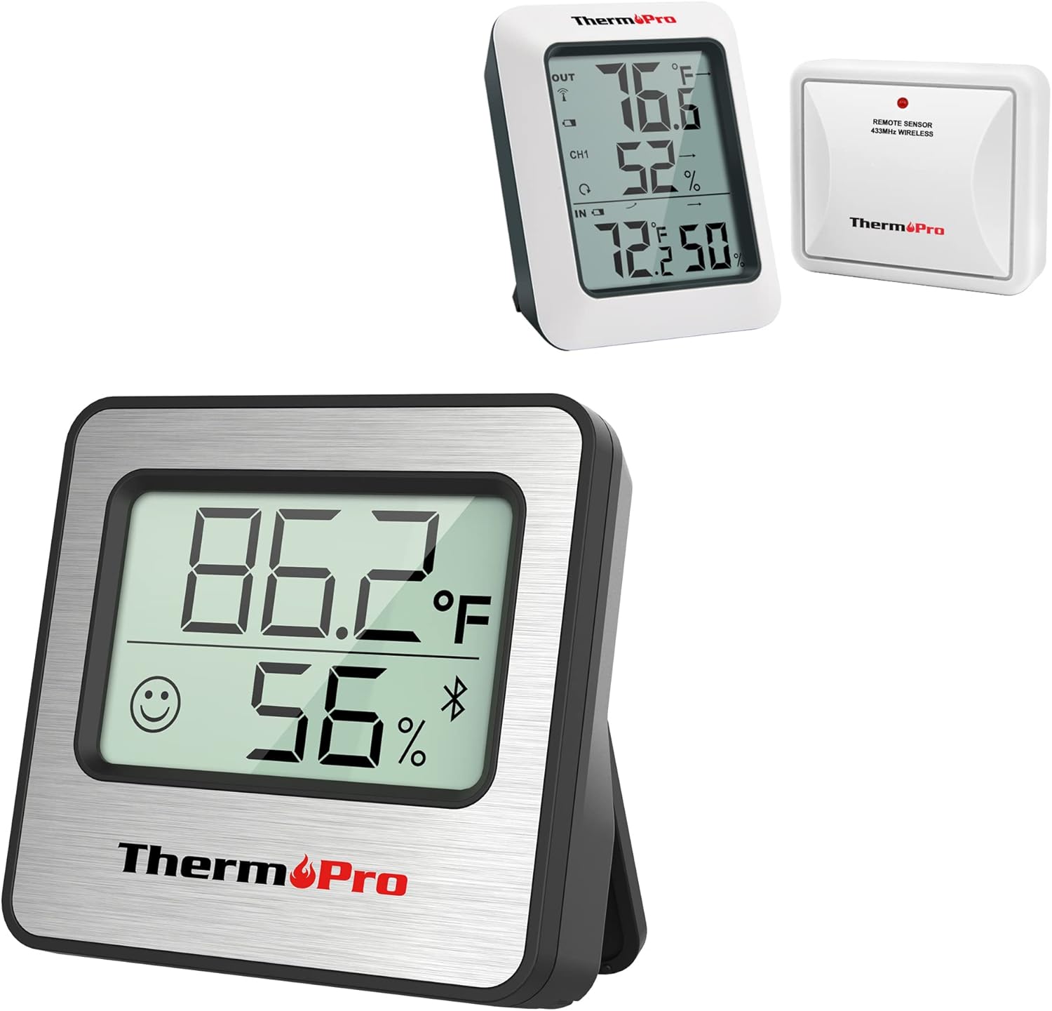 ThermoPro TP60S Digital Hygrometer Indoor Outdoor