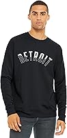 Vista 72 de Daxton Sudadera con capucha y sudadera con capucha de dos tonos populares de Estados Unidos para adultos, unisex, ajuste cómodo 2-Detroit Navy Blanco