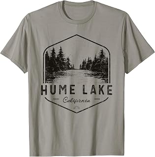 Hume Lake California Outdoors Vintage T-Shirt