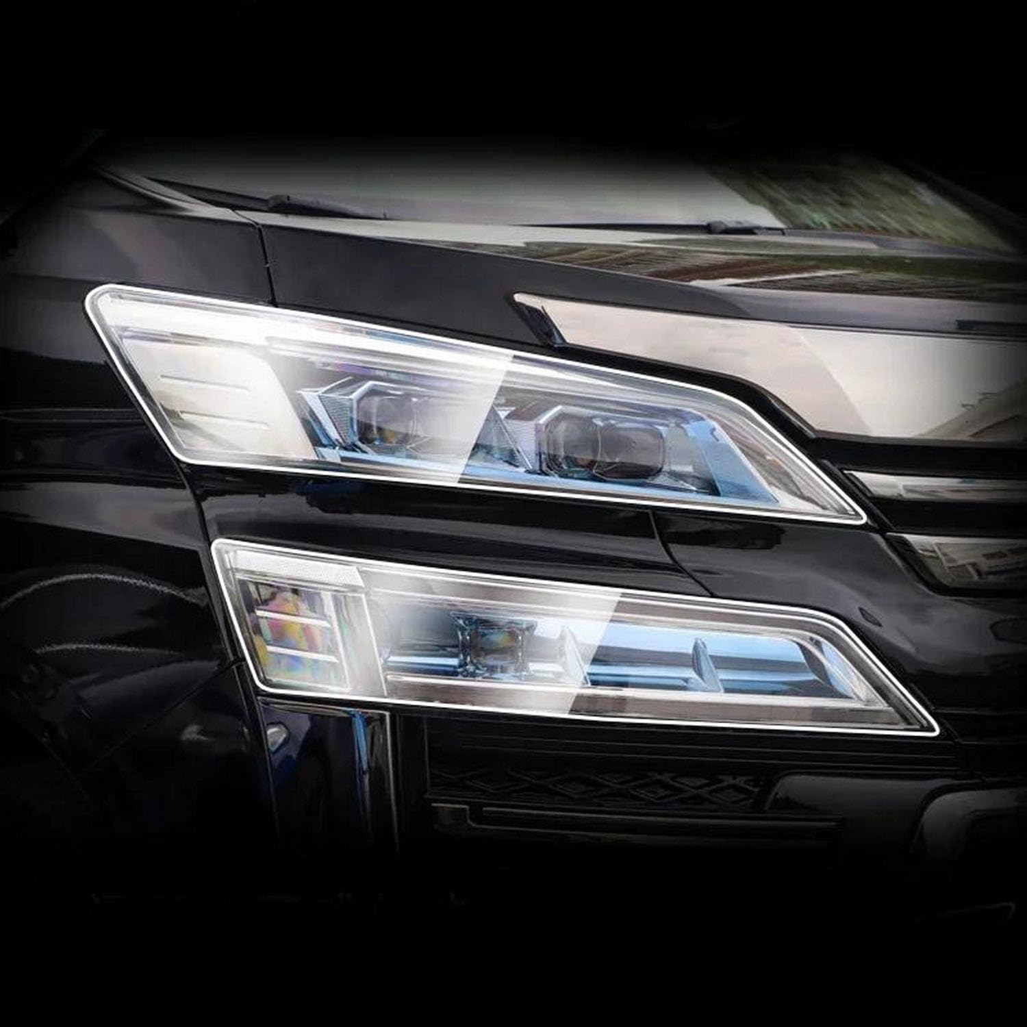 Film protection TPU phare voiture kit prédécoupé anti-rayures pour accessoires Toyota