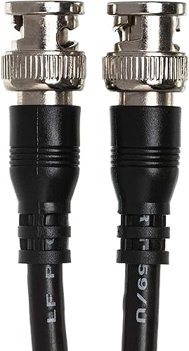 Miniatura 3 de Hosa BNC-59-115 75-ohm Coaxial, BNC a BNC, 15 pies