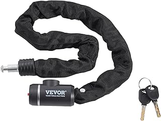 Sponsored You’re seeing this ad based on the product’s relevance to your search query.Learn more about this advertisement VEVOR 88cm Combination Bicycle Chain Lock Bicycle Chain Lock with 2 Keys, Heavy Duty & Anti-Theft High Security Bicycle Locks
