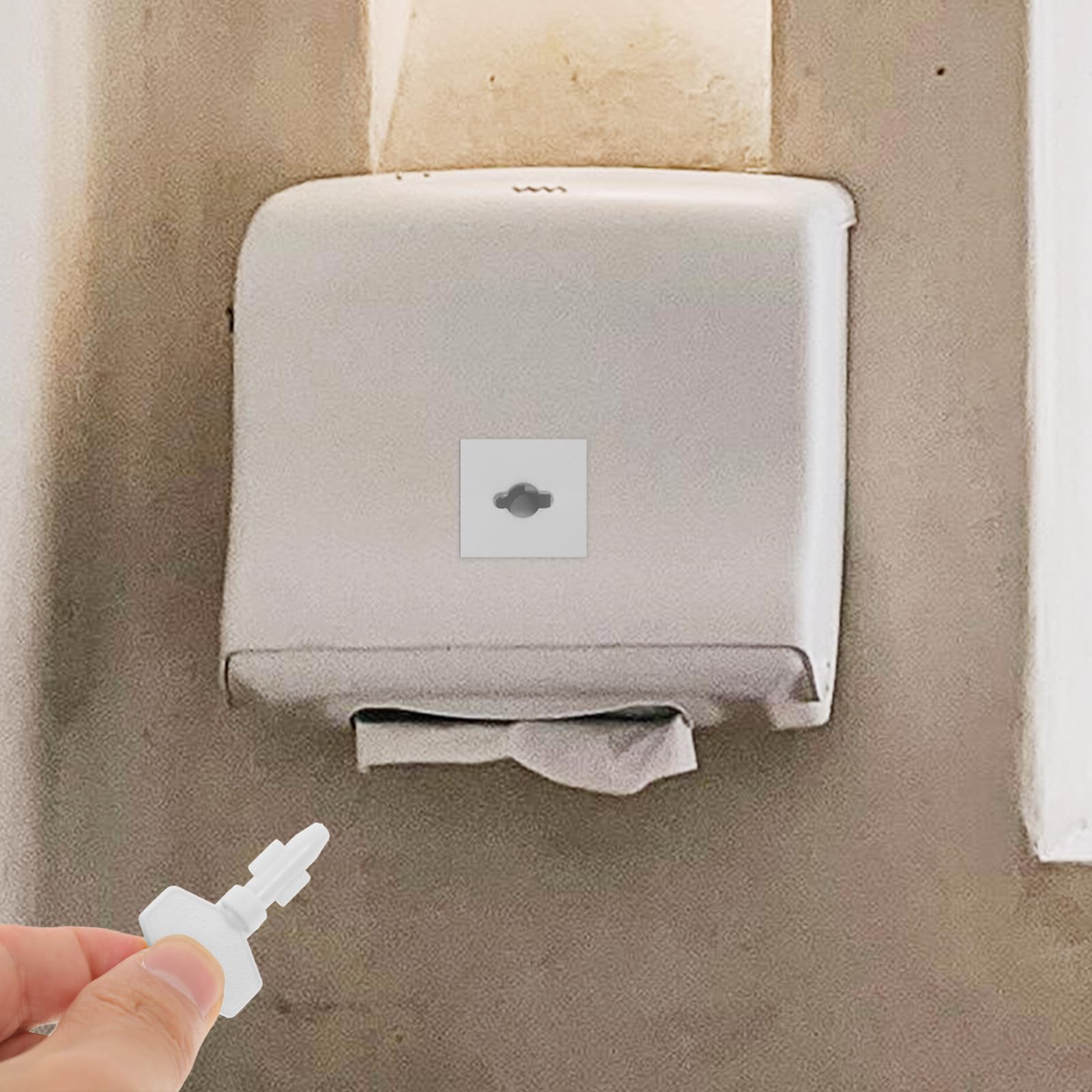 Clé De Distributeur De Papier Hygiénique De 2 Pièces Clé Pour Distributeur De Lingettes De Papier Clé De Rechange Pour Distributeur De Papier Hygiénique Clés Pour Distributeur De Papier