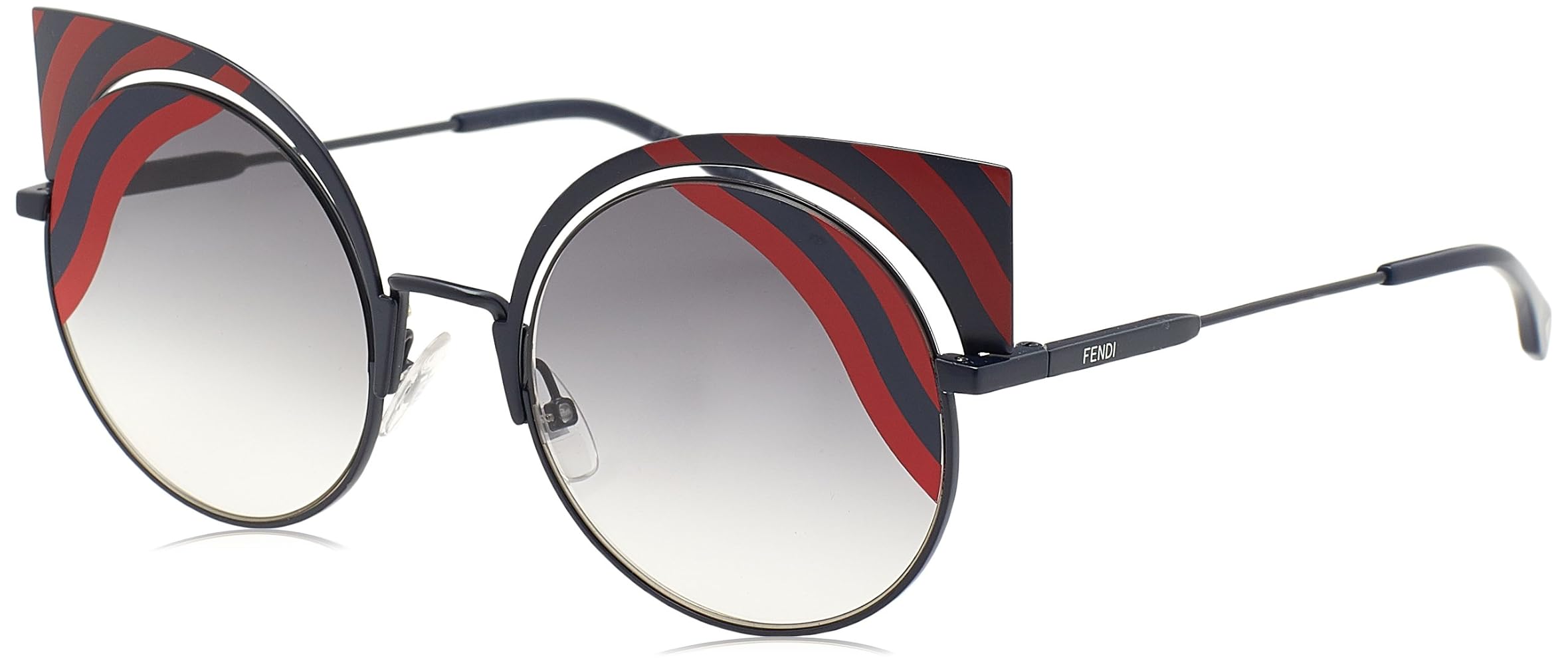 FENDI　フェンディ　サングラス　ブラックレンズ・フレーム　グラデーション 楽天市場】FENDI サングラス フェンディ レディース