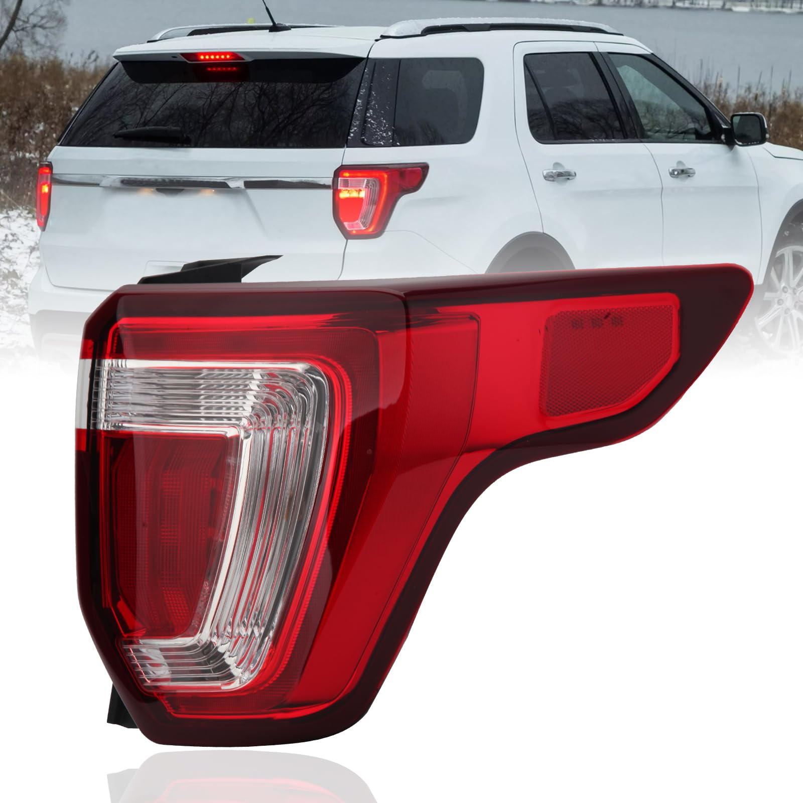 Amazon.com: Tail Light Assembly For Ford Explorer 2016 2017