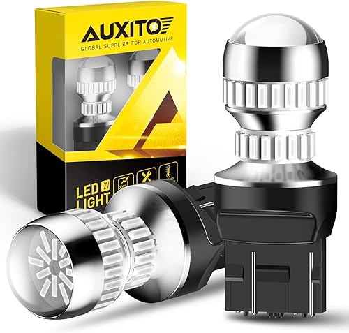 Miniatura 9 de AUXITO 1156 Foco LED blanco 400% súper brillante 7506 BA15S P21W, foco de repuesto con proyector para luz de reversa, luz trasera, luz de freno