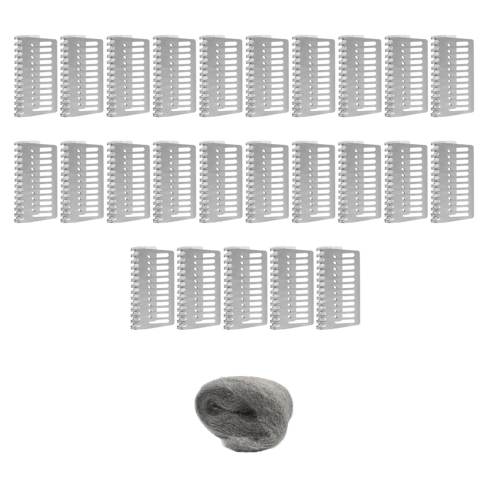 25/36 / 50Pcs Anti Rodents Drain Guard Sturdy Stainless Steel Rustproof Drain Protector for Wall Hole Protections Stainless Steel Mesh Screen