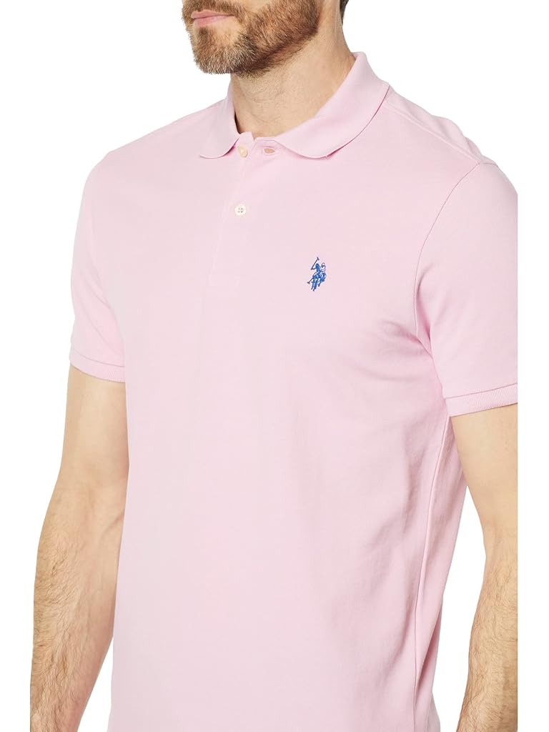 U.S. POLO ASSN. Slim Fit Pony Solid Pique Polo