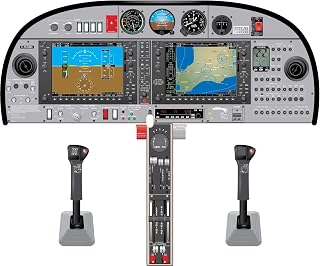 Diamond DA42 Twinstar Aircraft Cockpit Training Poster - Flight Schools, Pilots, Enthusiasts