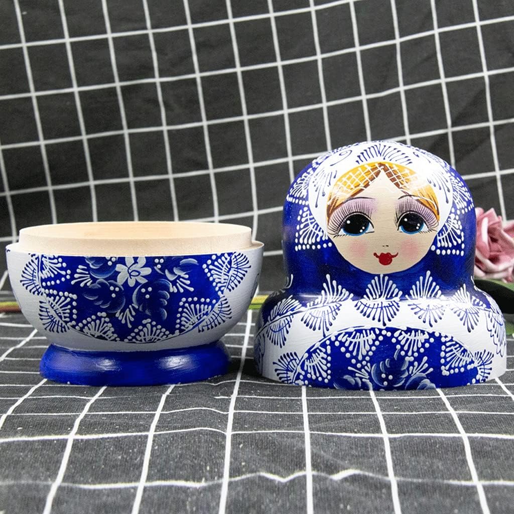 ロシア雑貨 イリーナ ゾリナ マトリョーシカ 水色の民族衣装 2025年