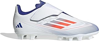 حذاء F50 كلوب للأرضيات الصلبة وشريط فيلكرو للأطفال من الجنسين من اديداس