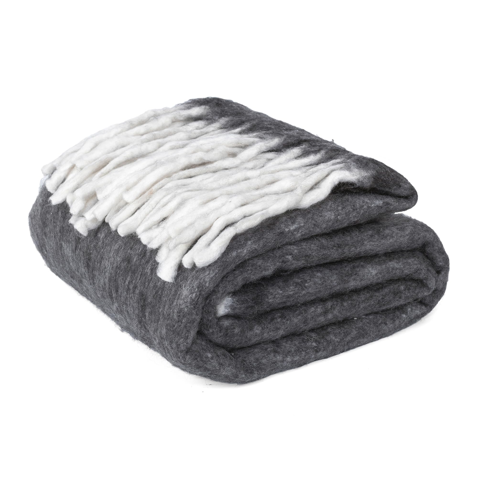 Ehc Dark Grey Throw Blanket Sofa, Couch Settee Throws Covers Armchair Bed Light & Warm Blanket, 125 X 150 Cm,