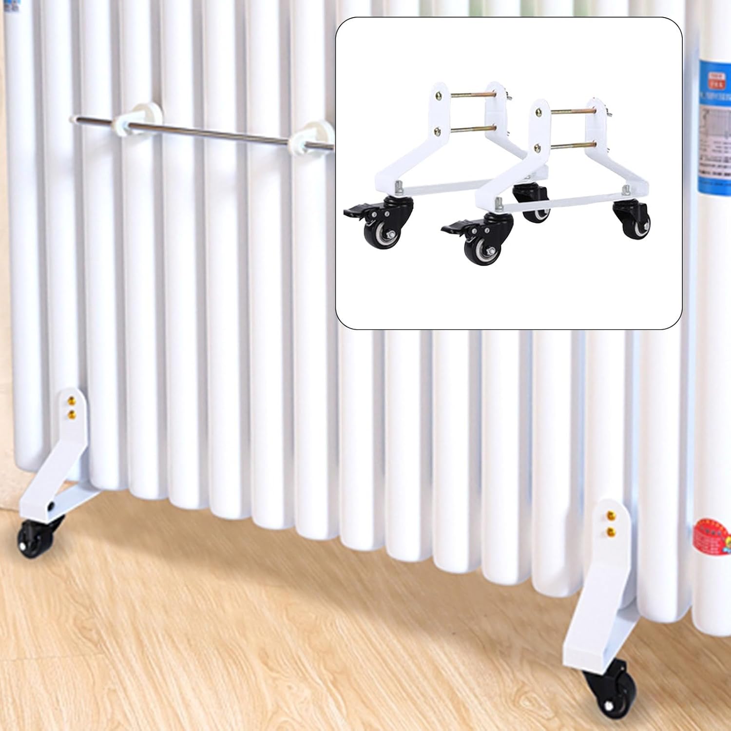 Sturdy Electric Heater Feet Stand Unit for Radiators and Heating Systems, Three Model Options Available (C)
