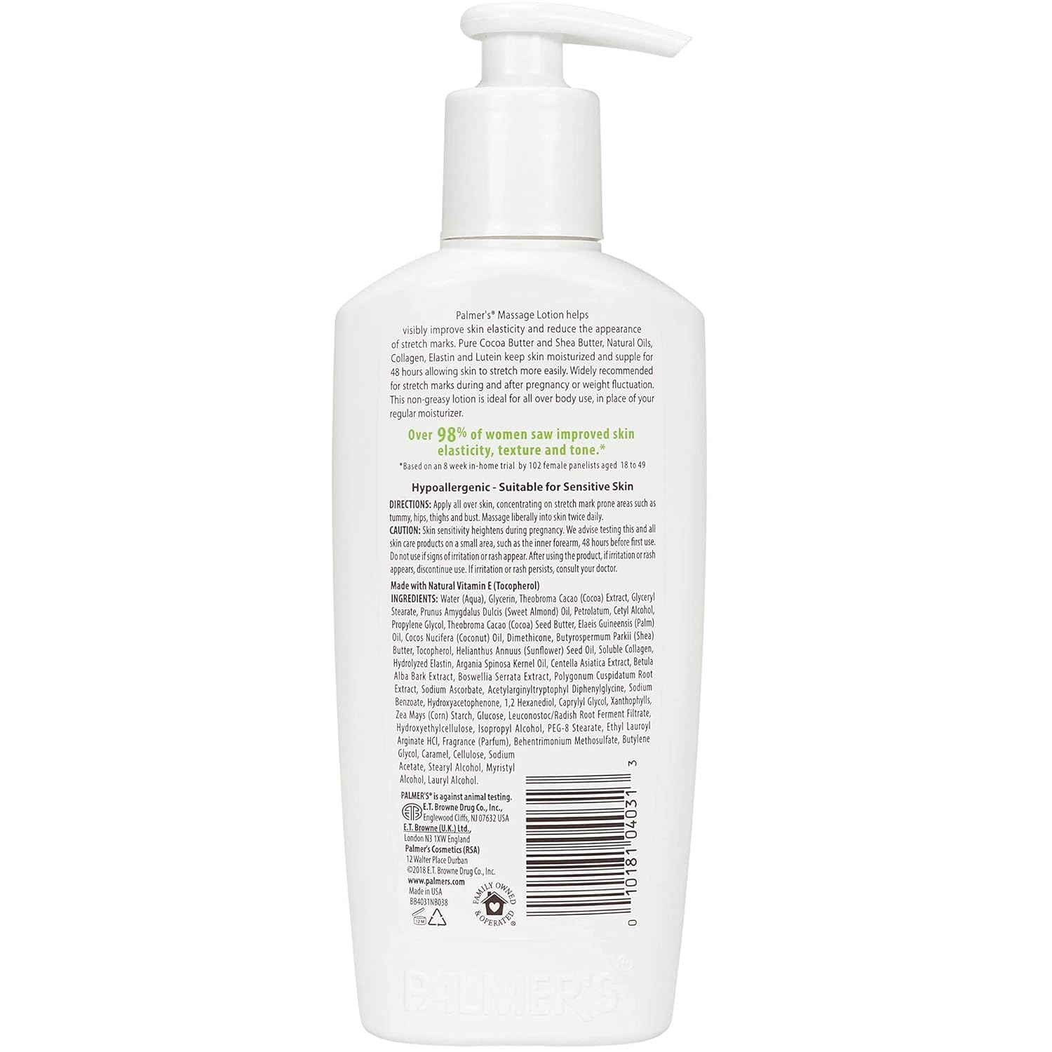 Palmer's Cocoa Butter Formula Massage Lotion For Stretch Marks with Vitamin E, Collagen and Elastin, and Shea Butter, 8.5-Ounce Bottles (Pack of 6)
